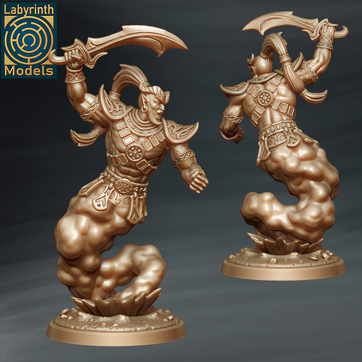 Djinn Warriors by Labyrinth Models