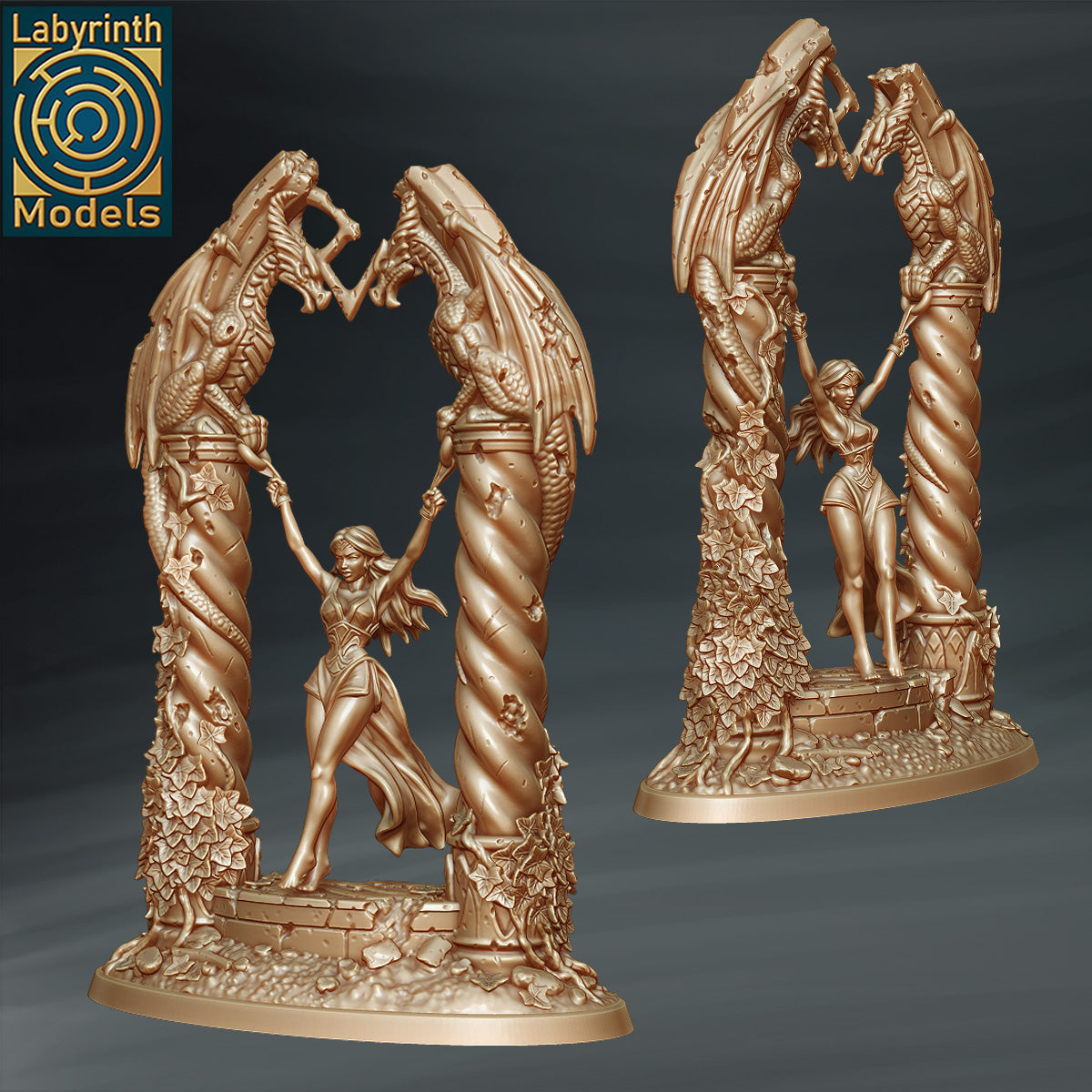 Dragon Gate with Sacrifice by Labyrinth Models
