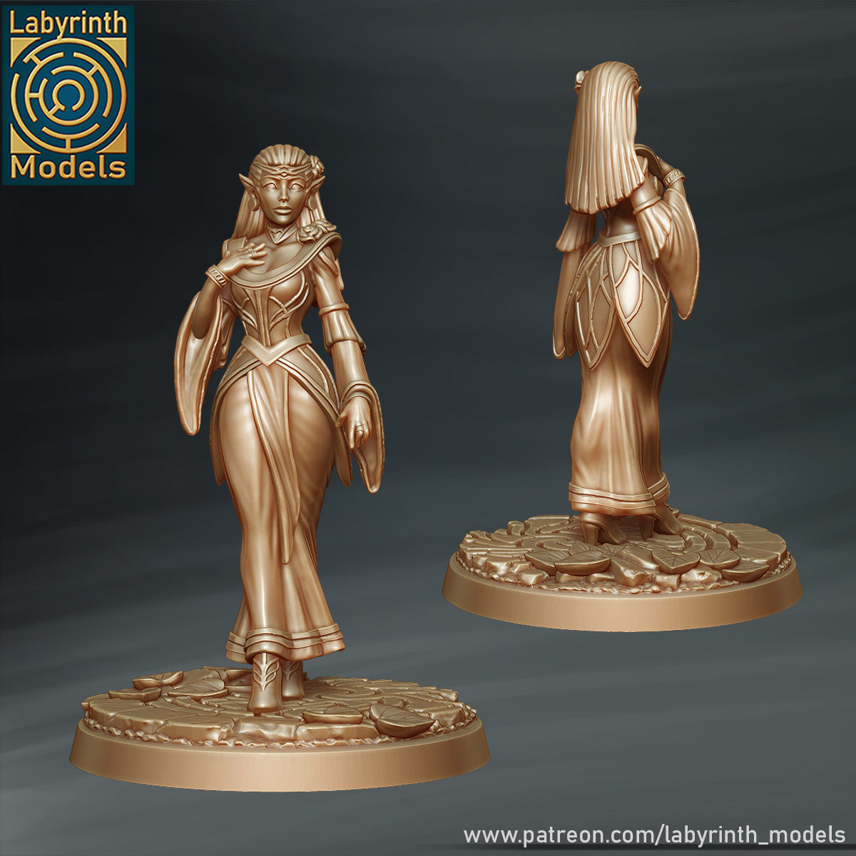 Radiant Elf Citizens by Labyrinth Models