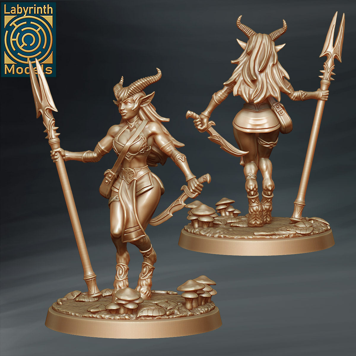 Fauns by Labyrinth Models