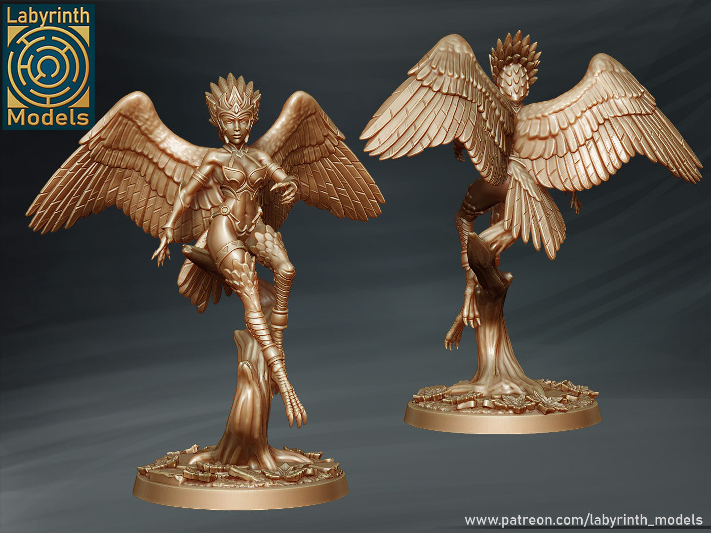 Harpies by Labyrinth Models