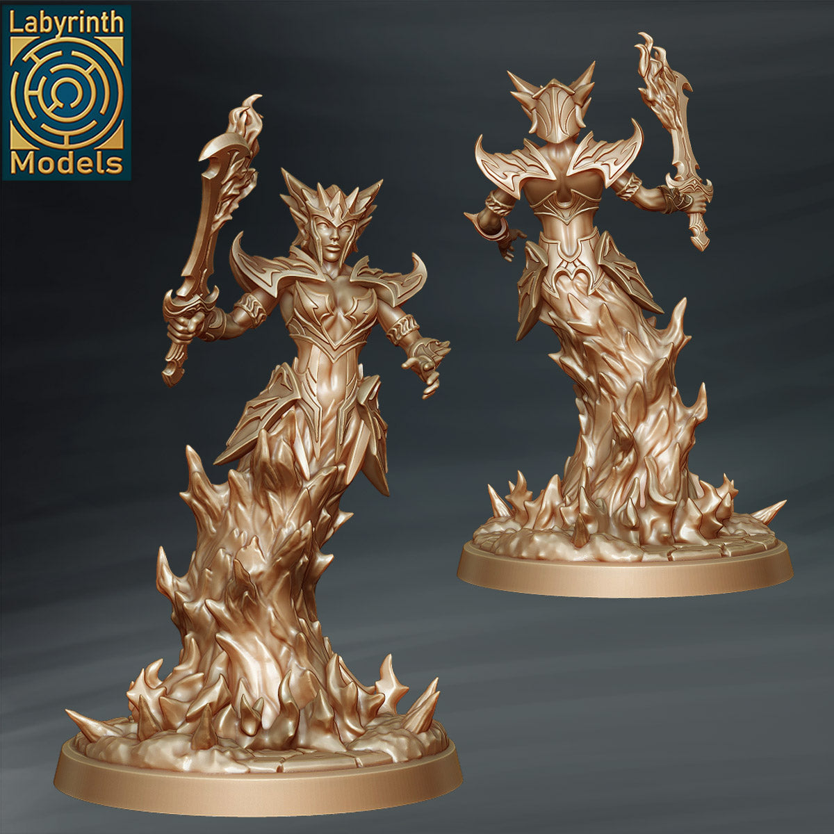 Ifrit Warriors by Labyrinth Models