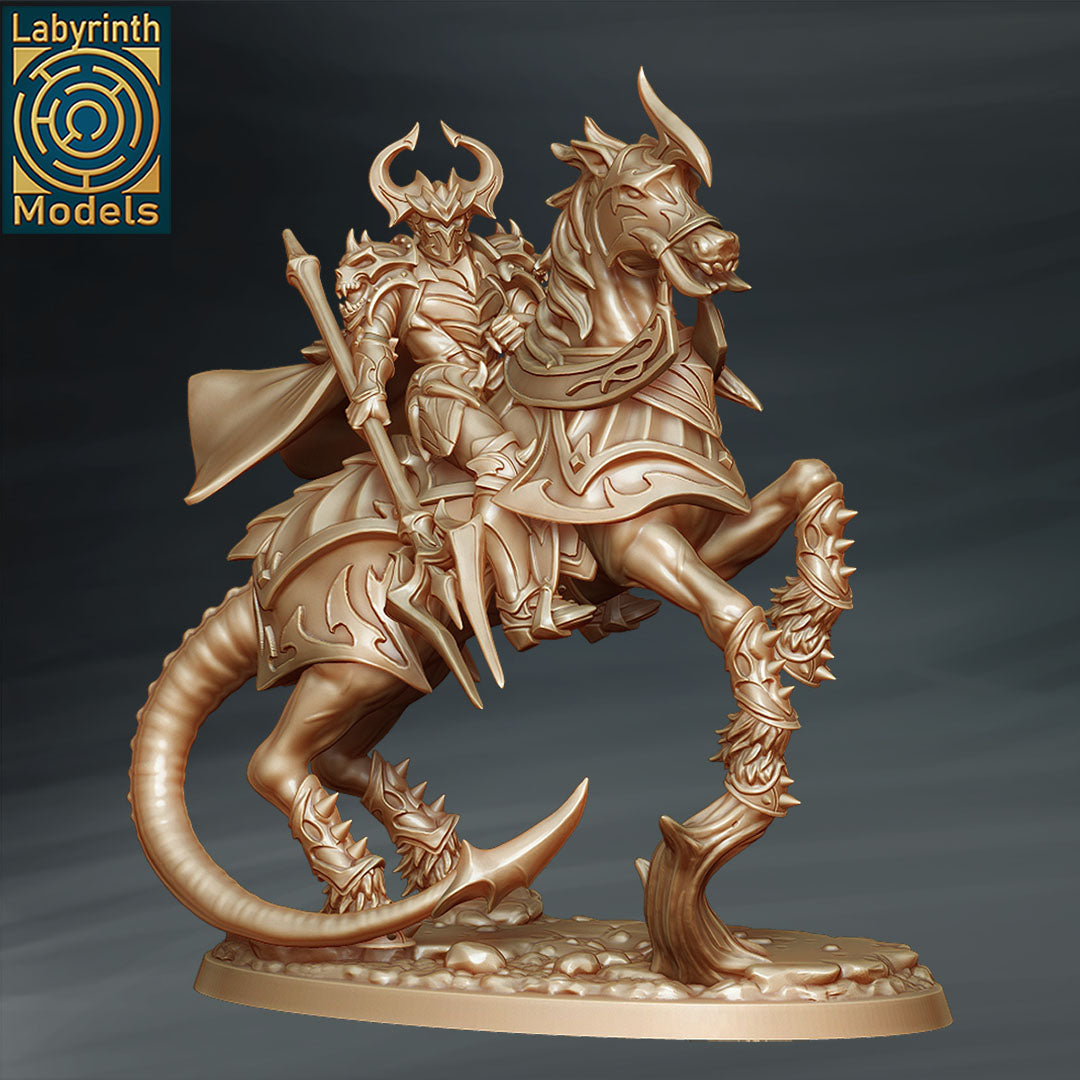 Infernal Khan on Mount by Labyrinth Models