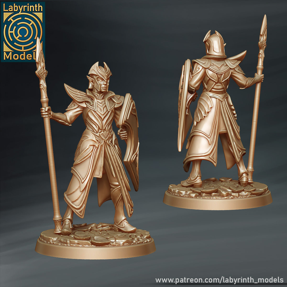 Radiant Elf Legionaries by Labyrinth Models