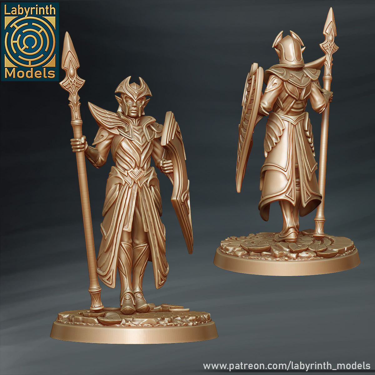 Radiant Elf Legionaries by Labyrinth Models