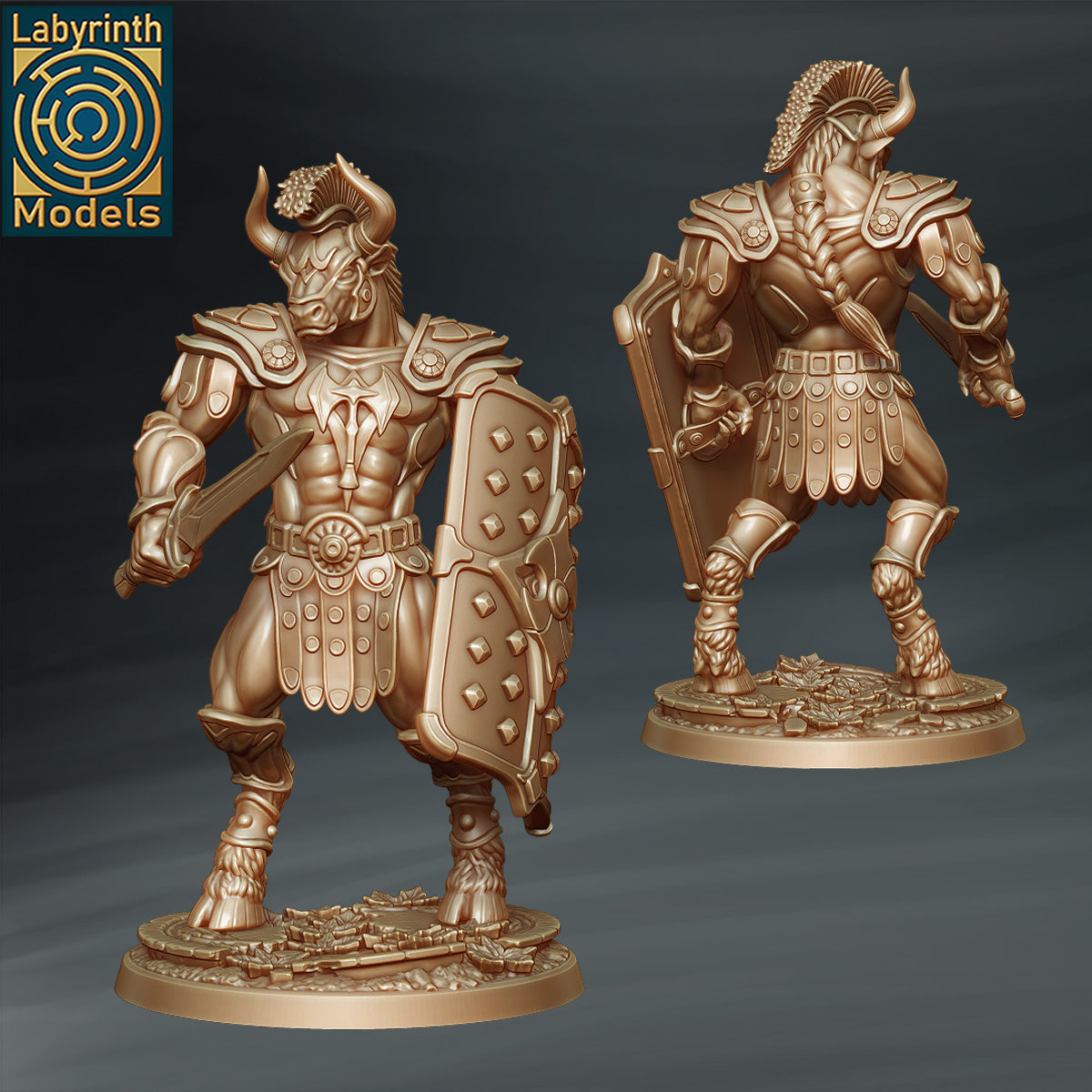 Minotaurs by Labyrinth Models