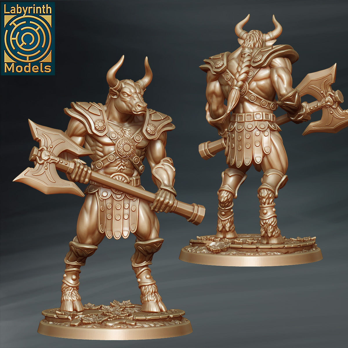 Minotaurs by Labyrinth Models