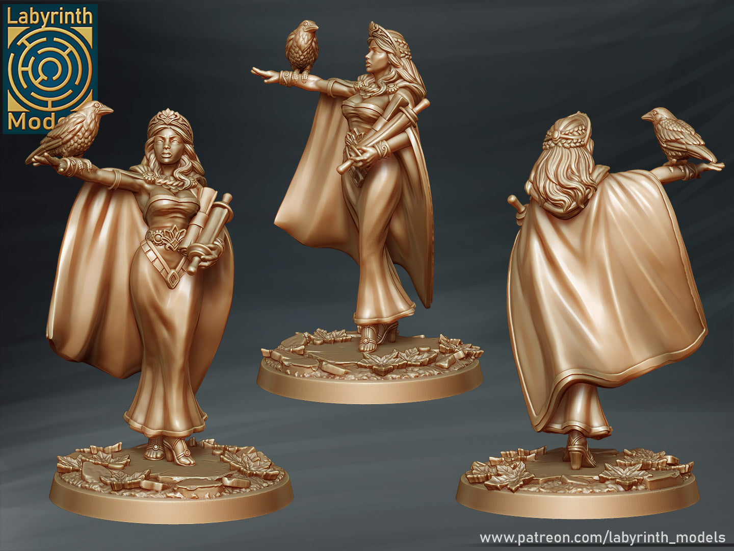 Moirai Priestesses by Labyrinth Models