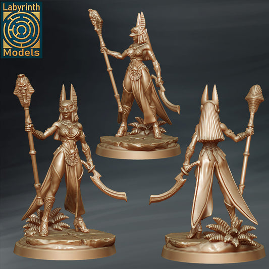 Priestess of Anubis by Labyrinth Models