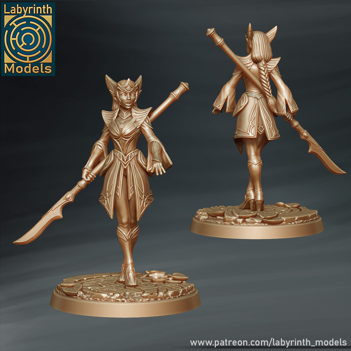 Radiant Queen's Guard by Labyrinth Models