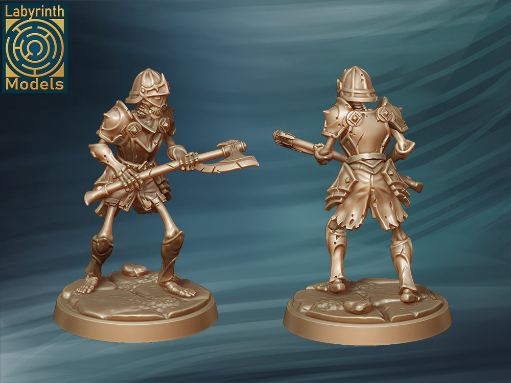 Skeleton Warriors by Labyrinth Models