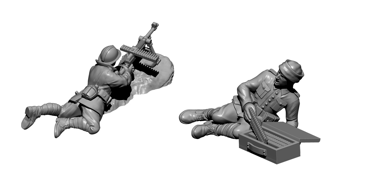 SCW: Hotchkiss LMG by Baraka Wargames and Miniatures