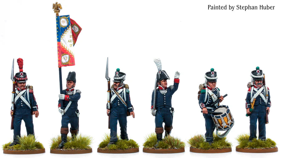 French Light Infantry Command Regimental (1807-1814) by Piano Wargames