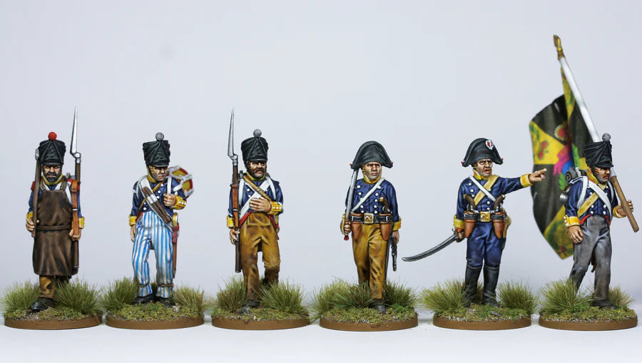 Hessen-Darmstadt Line Infantry Command Spain by Piano Wargames