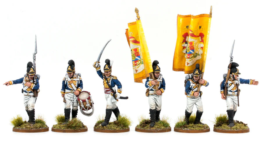 Württemberg Line Infantry Command 1 by Piano Wargames