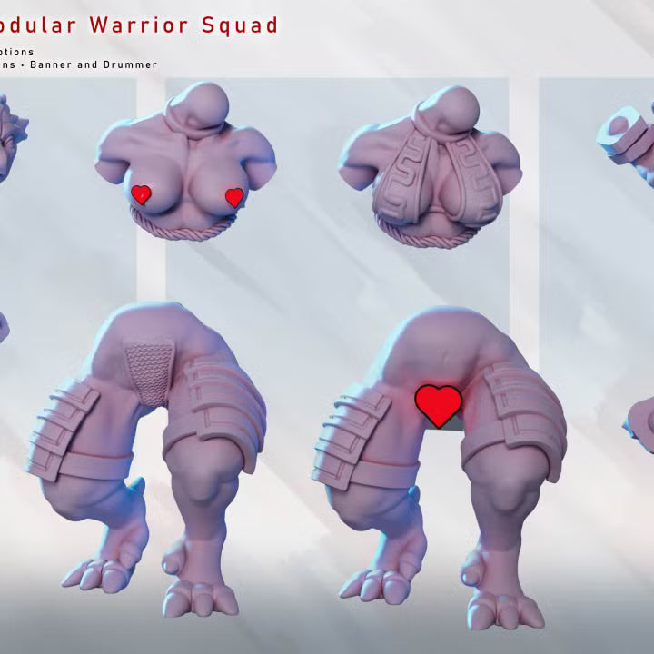 Lizard Women – Warrior Squad by Gaz Minis
