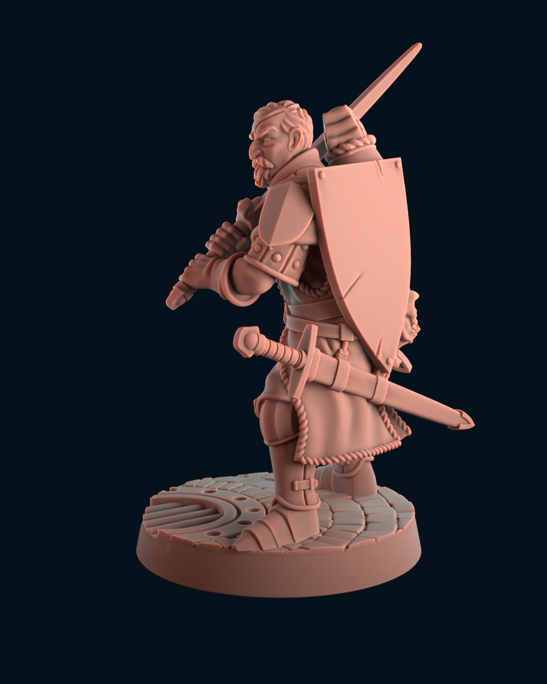 Male knight 2 by kool kiwi Miniatures