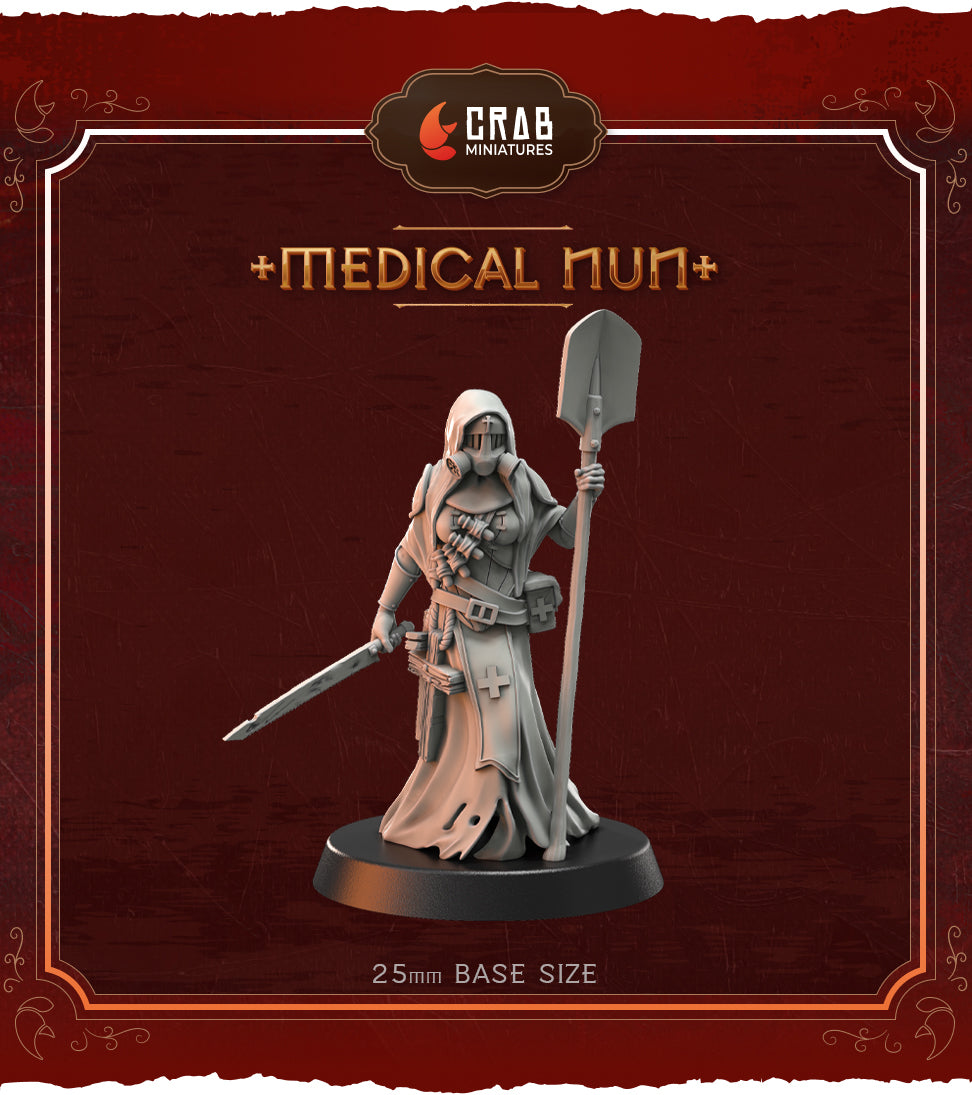 Medic Nun by Crab Miniatures