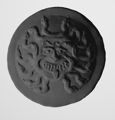 Phalangite Shield Medusa Head