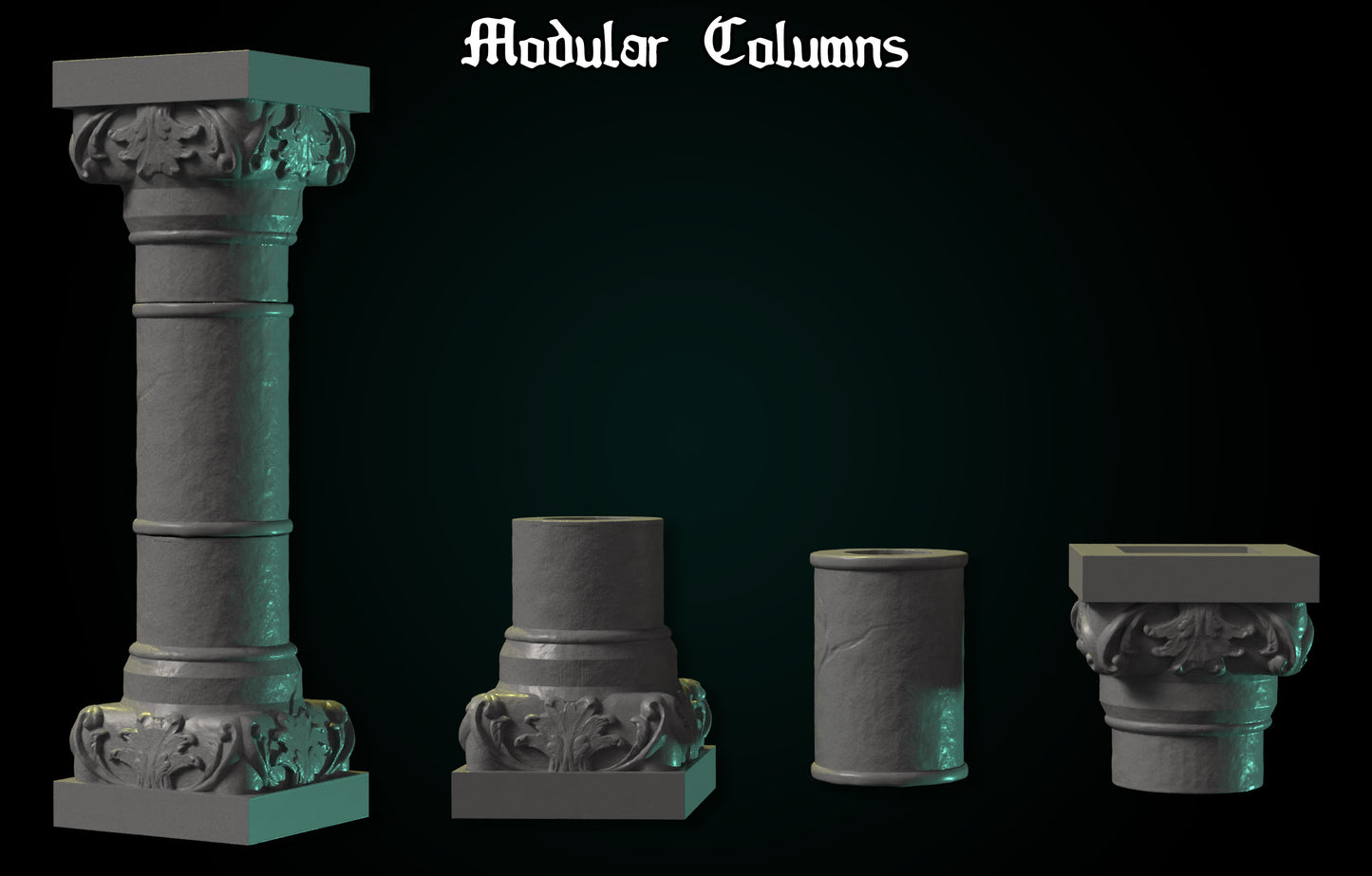 Modular Columns by DDF Miniatures and Models