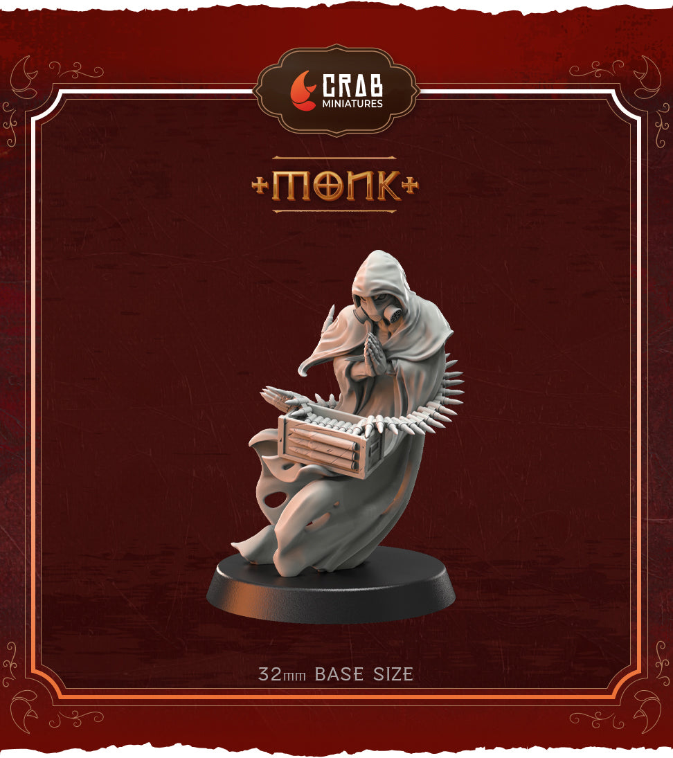 Monk by Crab Miniatures