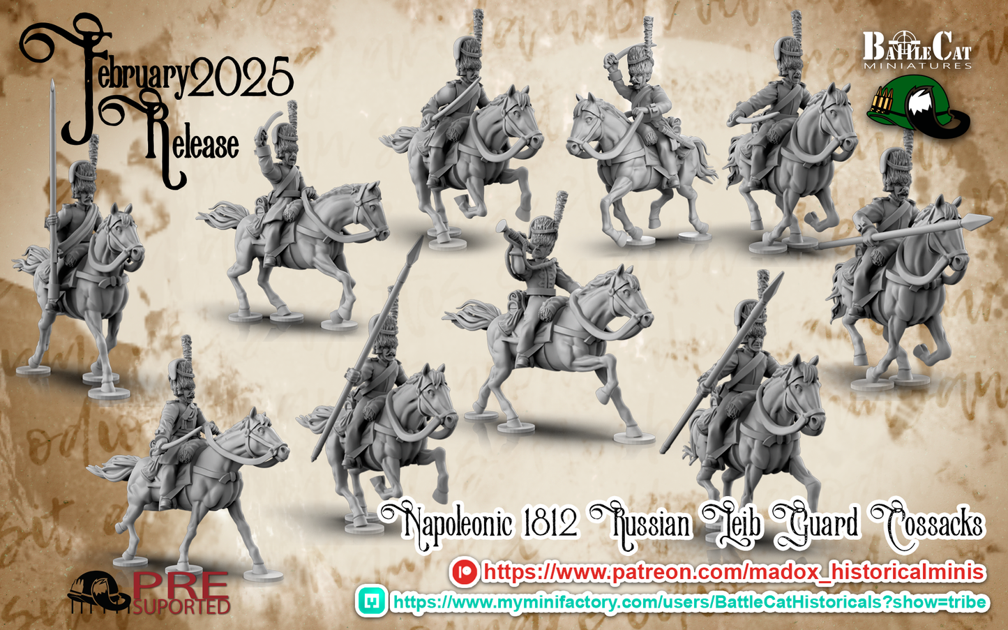1812 Russian Leib Guard Horse Artillery by BattleCat Miniatures