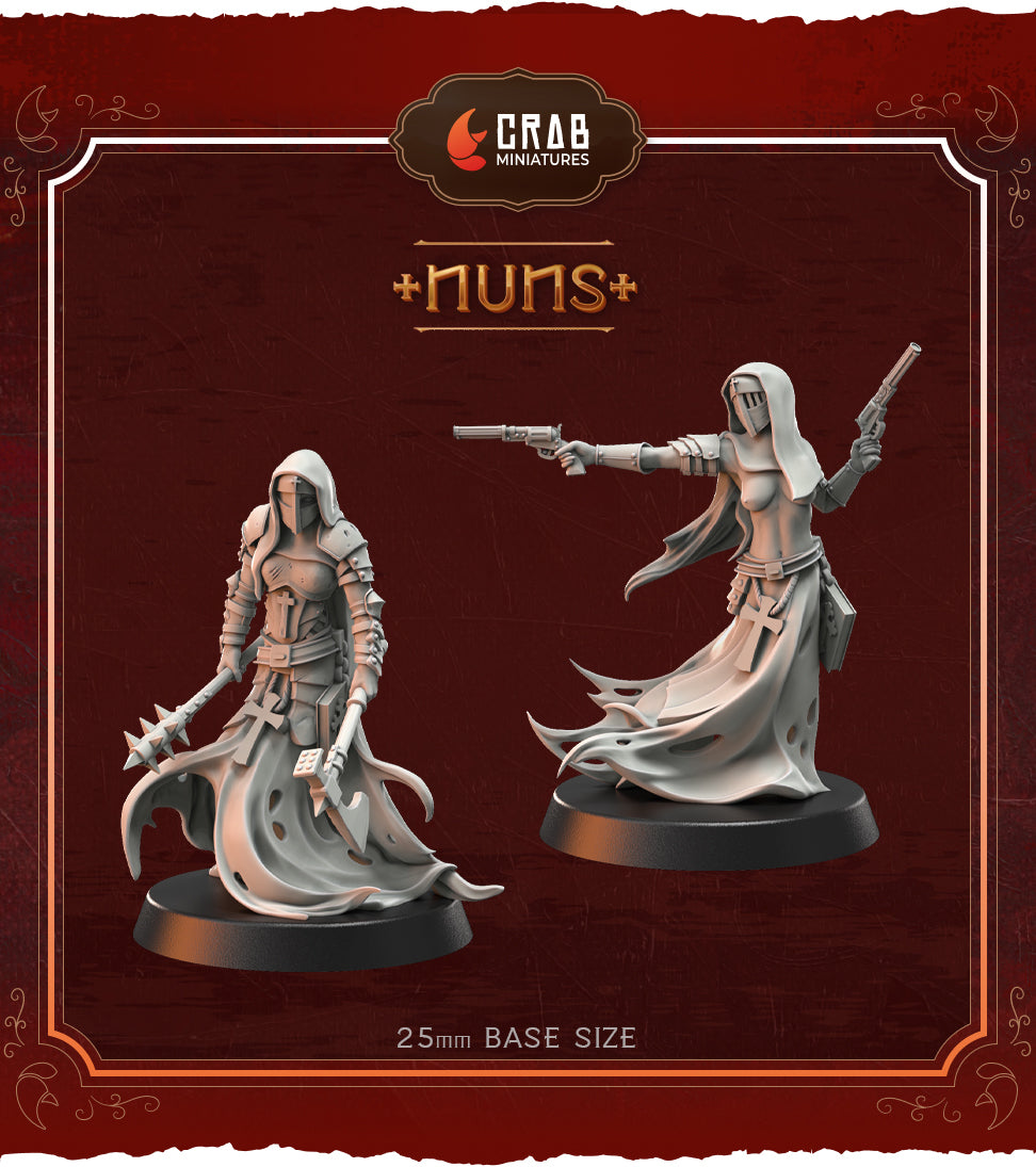 Nuns by Crab Miniatures