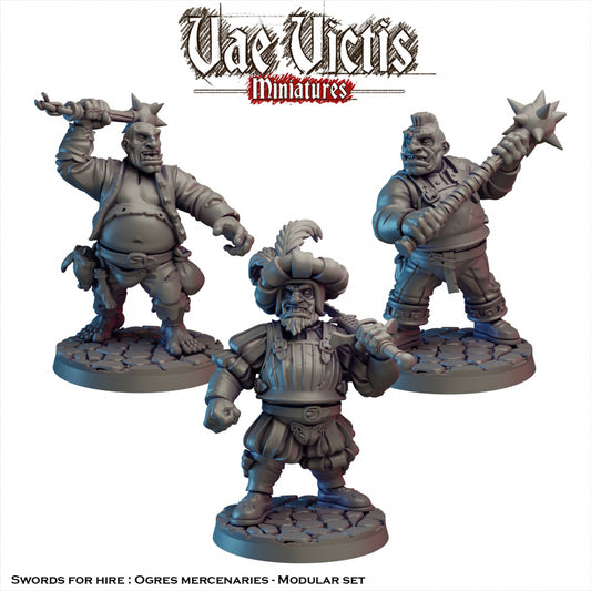 Ogre Mercenaries Unit by Vae Victis Miniatures