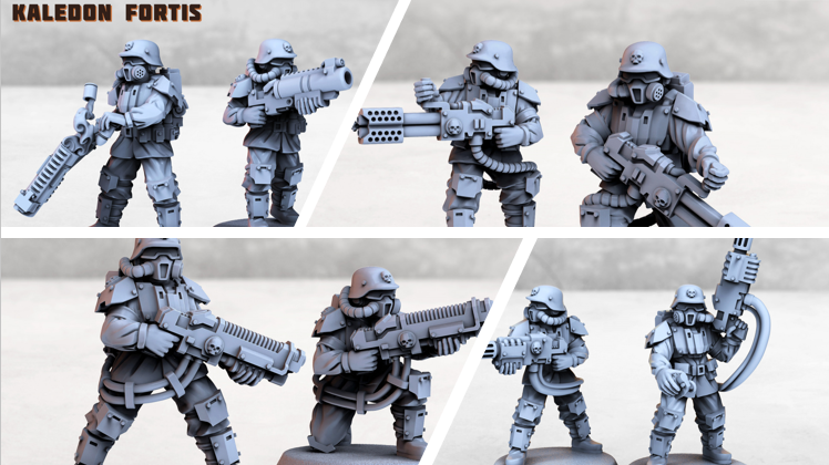 Kaledon Light Infantry Special Weapons