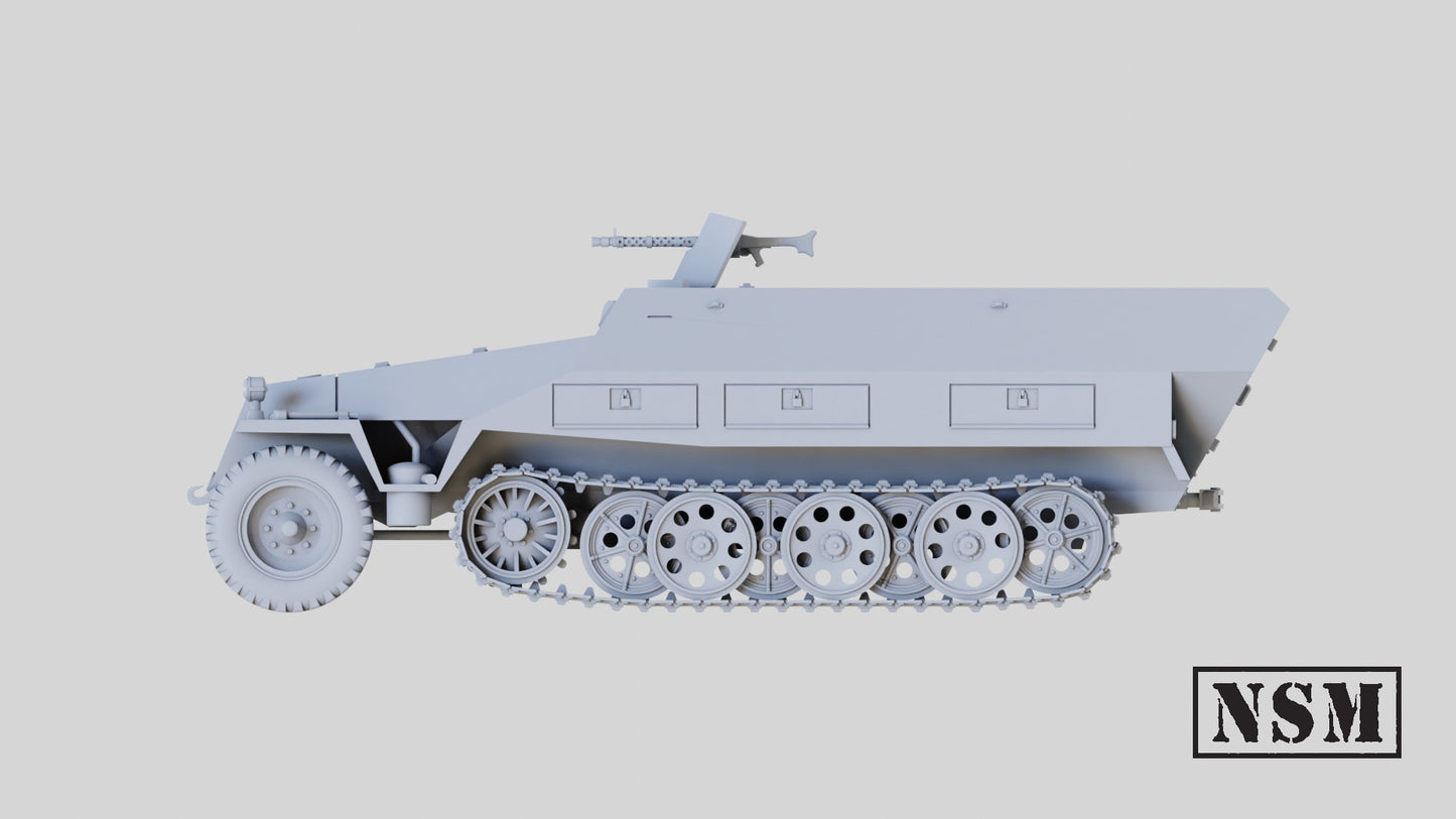 Sd.Kfz 251/1 D Halftrack by Night Sky Miniatures