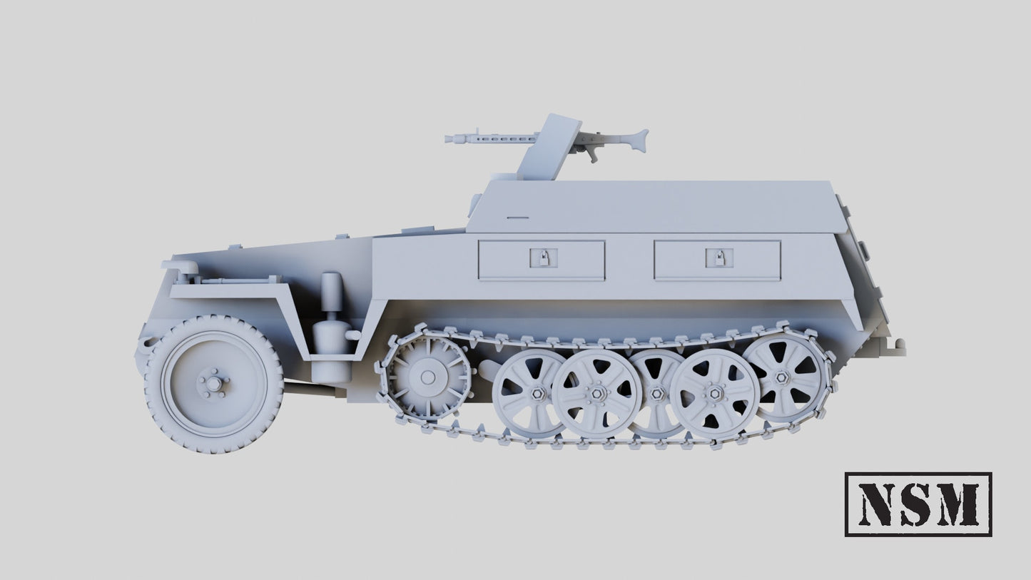Sd.Kfz 250/1 Neu Halftrack by Night Sky Miniatures