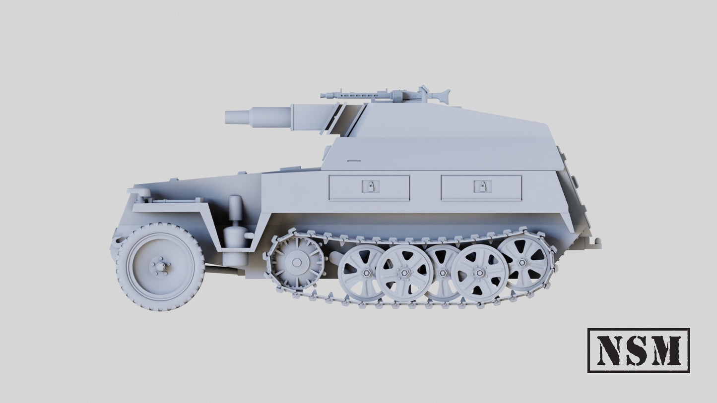 Sd.Kfz 250/8 Neu Halftrack by Night Sky Miniatures