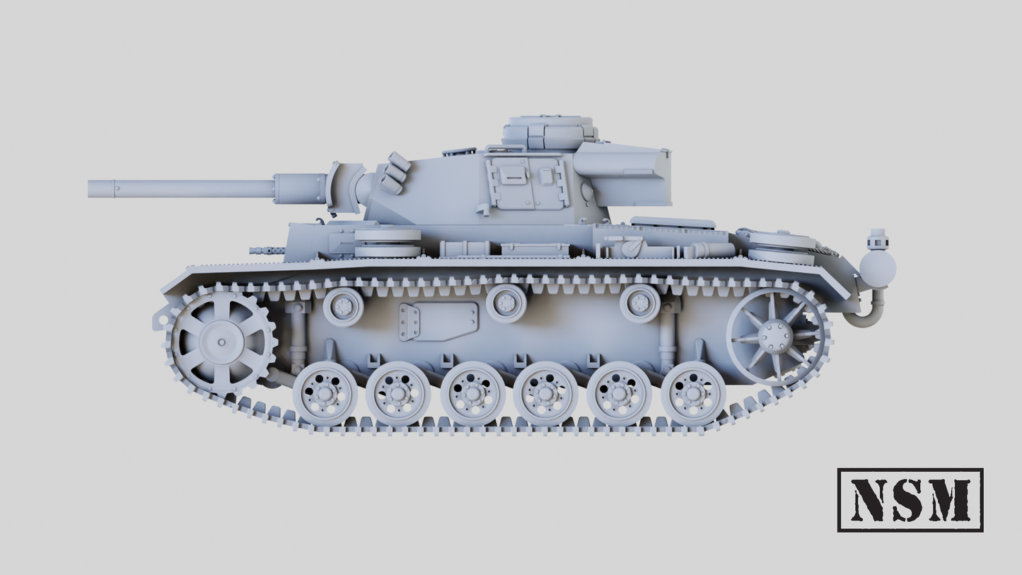 Panzer III ausf M by Night Sky Miniatures
