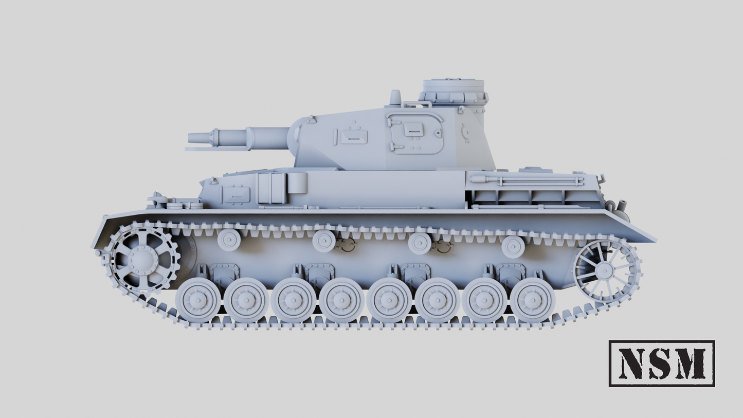 Panzer IV ausf B by Night Sky Miniatures