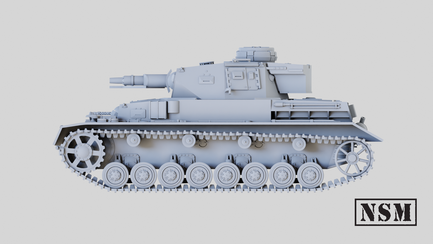 Panzer IV ausf F by Night Sky Miniatures