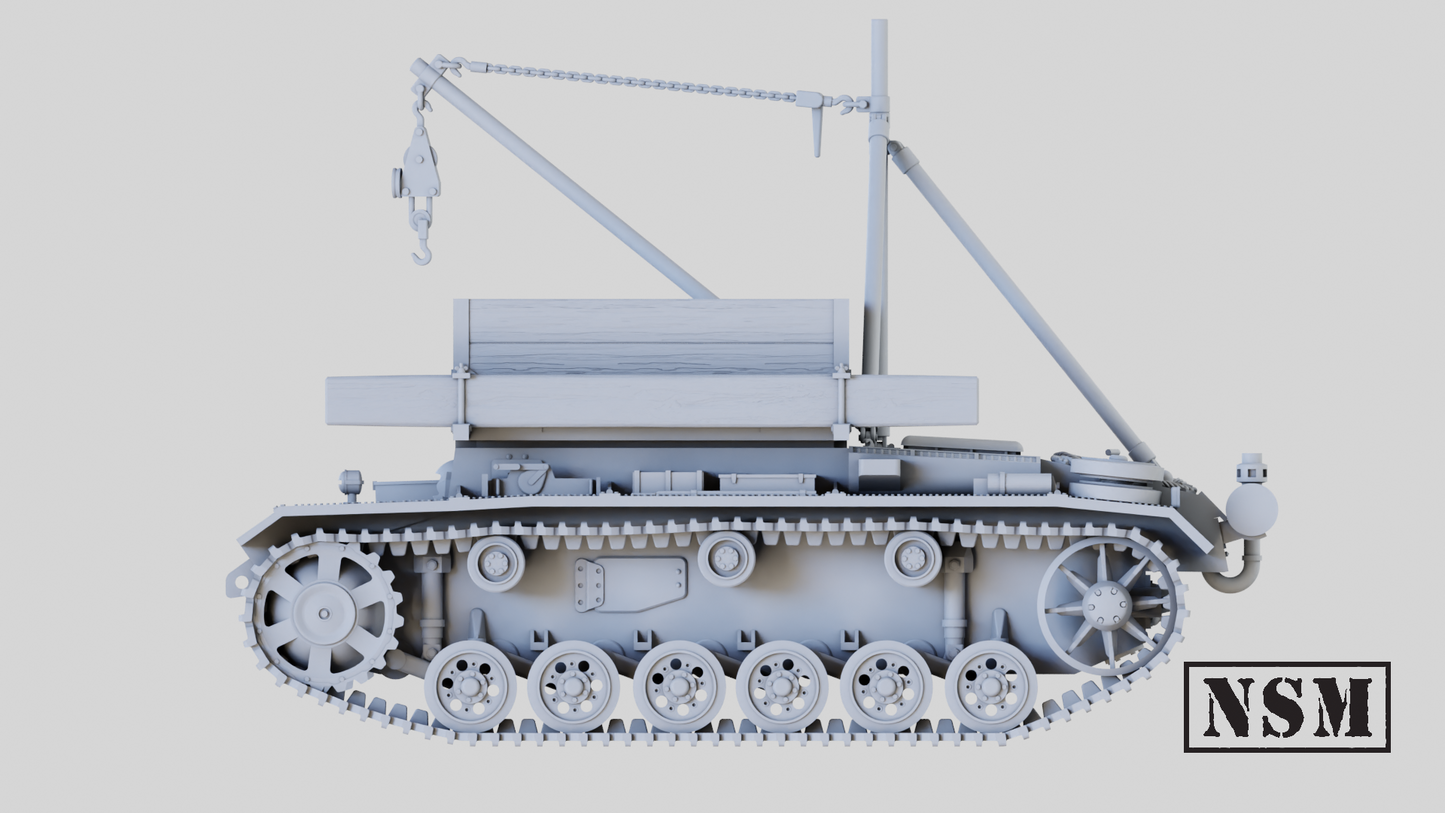 Bergepanzer III by Night Sky Miniatures