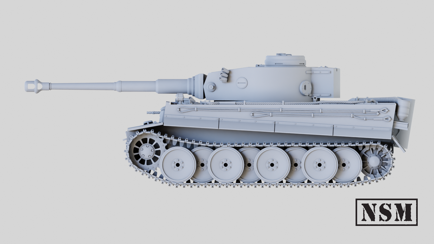 Tiger Tank by Night Sky Miniatures
