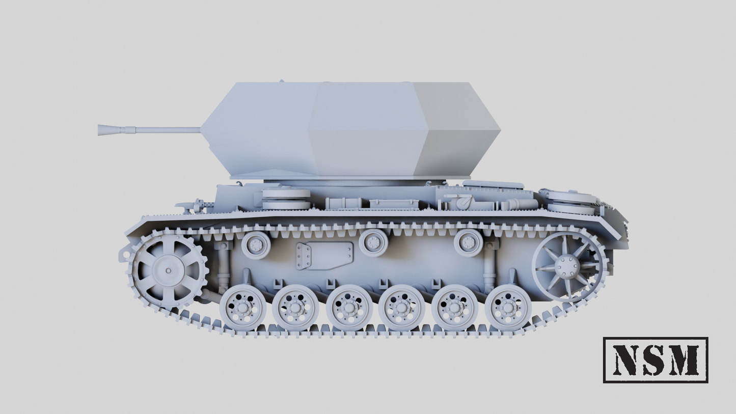 Flakpanzer III by Night Sky Miniatures