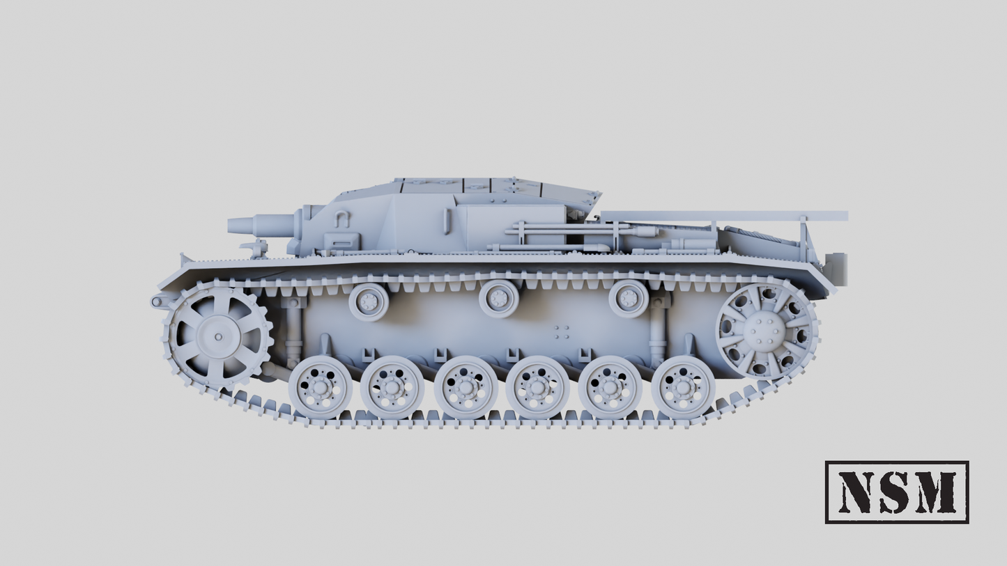 Stug III ausf B by Night Sky Miniatures