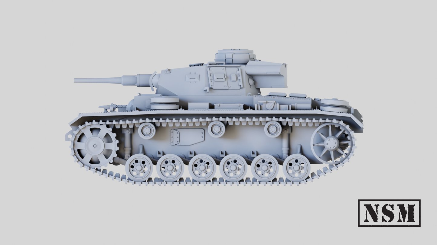 Panzer III ausf J by Night Sky Miniatures