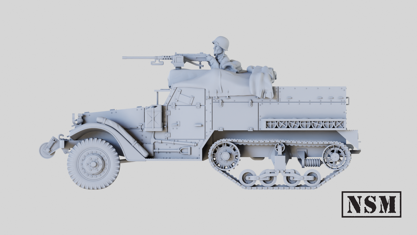 M2A1 Halftrack by Night Sky Miniatures