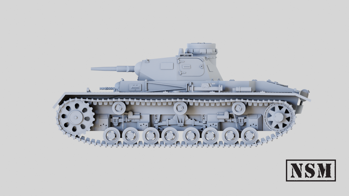 Panzer III ausf C by Night Sky Miniatures