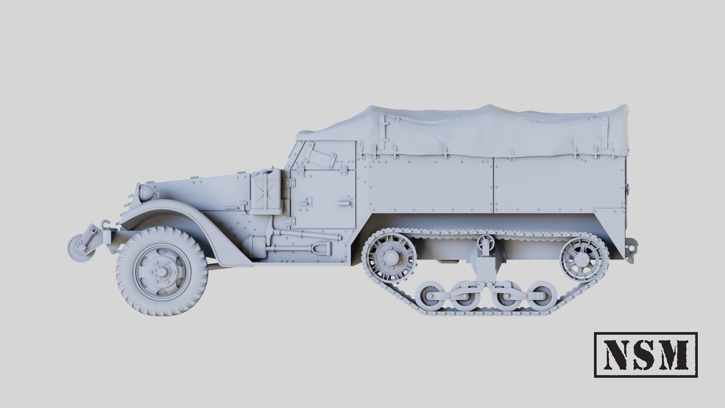 M3 Halftrack Early Production by Night Sky Miniatures