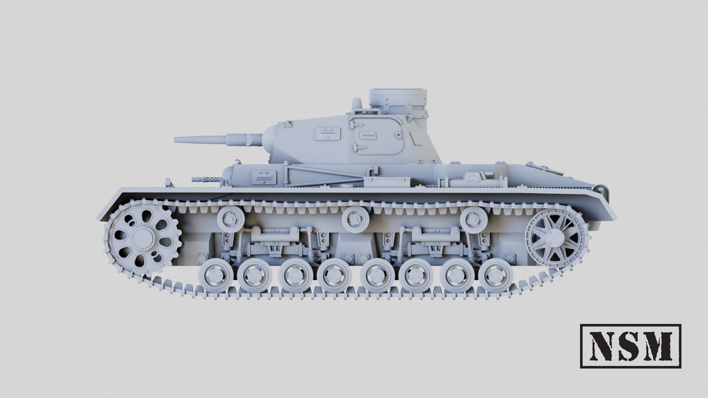 Panzer III ausf B by Night Sky Miniatures