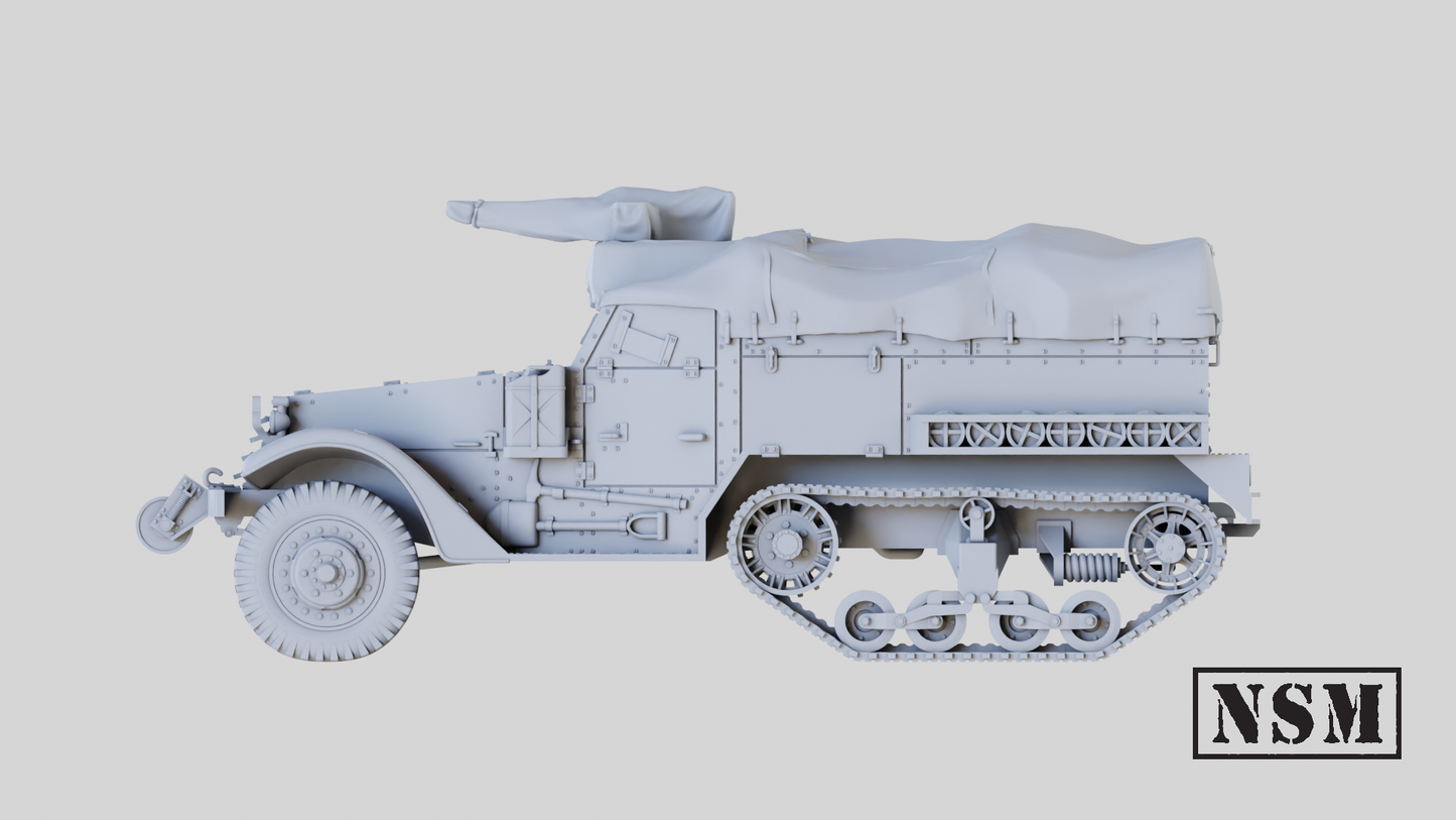M2A1 Halftrack by Night Sky Miniatures