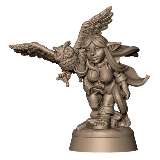 Goblin mage by Menagerie Miniature