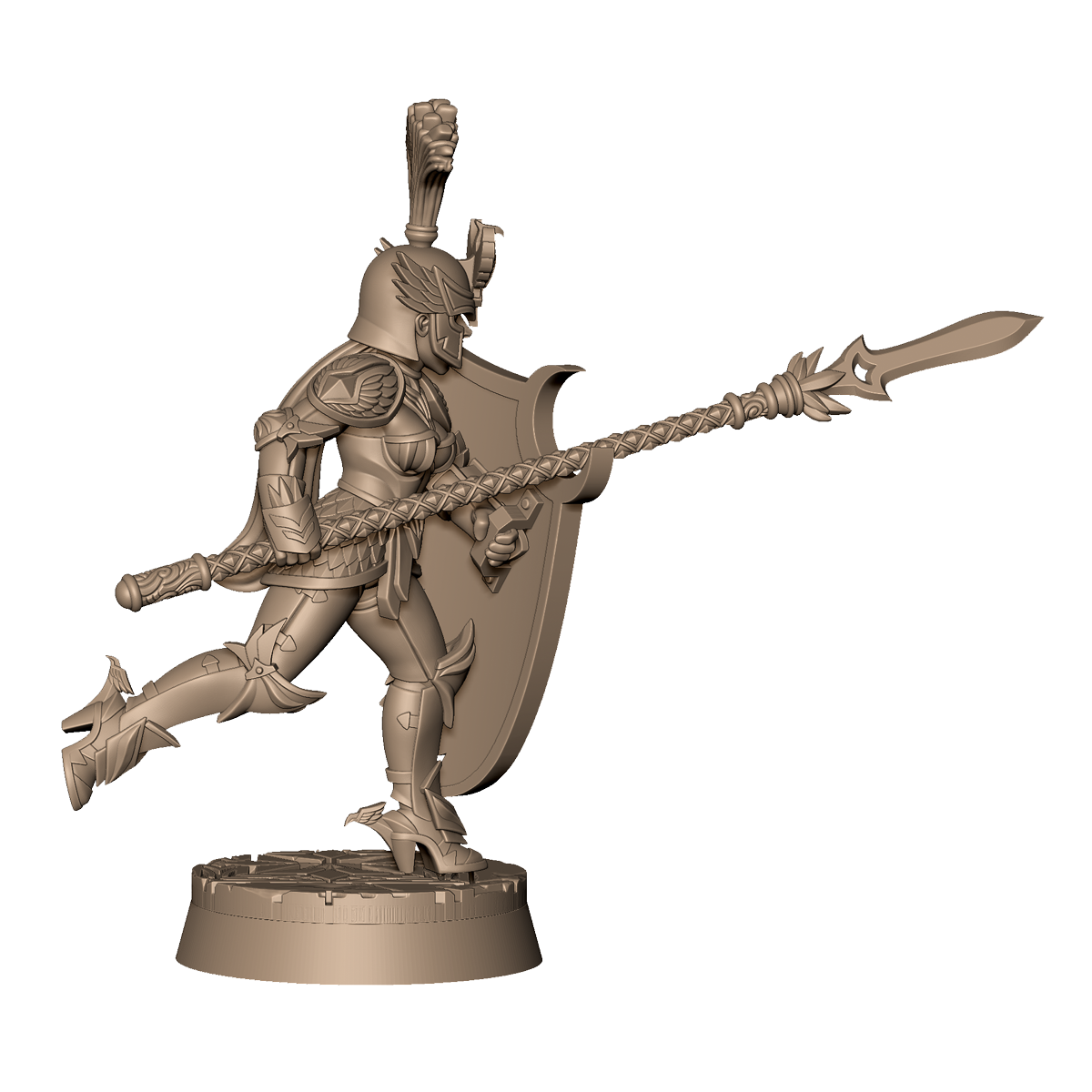 Phoenix Warrior A by Menagerie Miniature