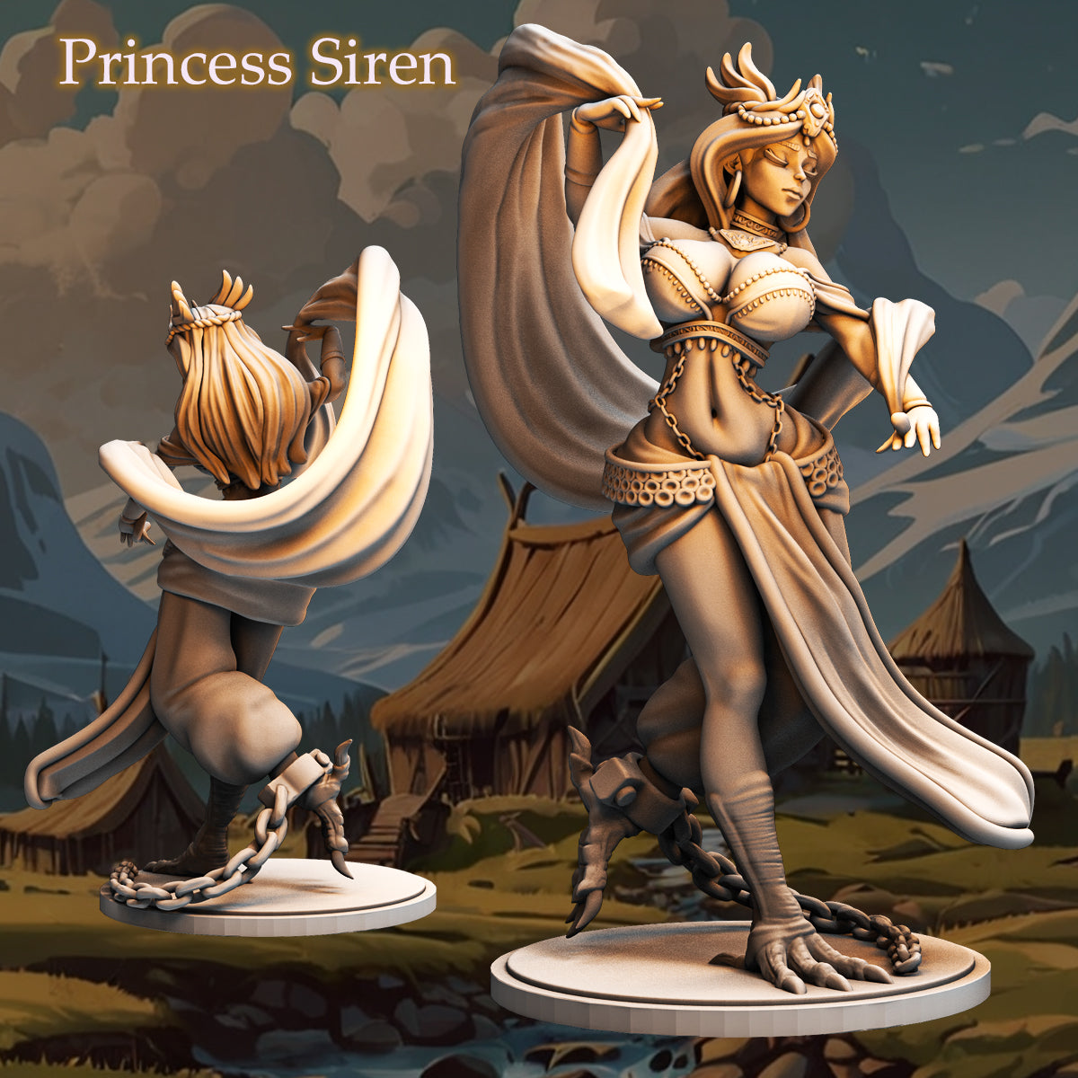 Princess Siren by Anexeo's Mini Forge