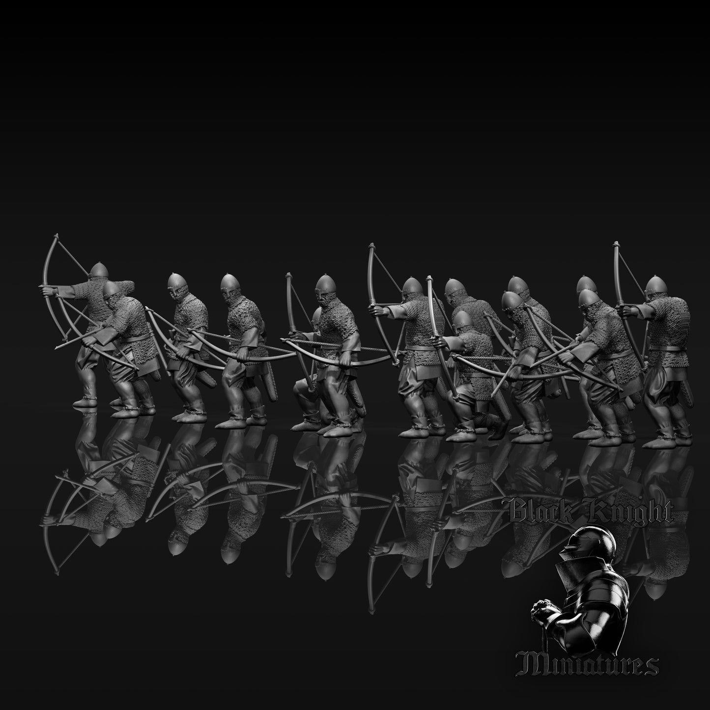 Prussian archers by Black Knight Miniatures