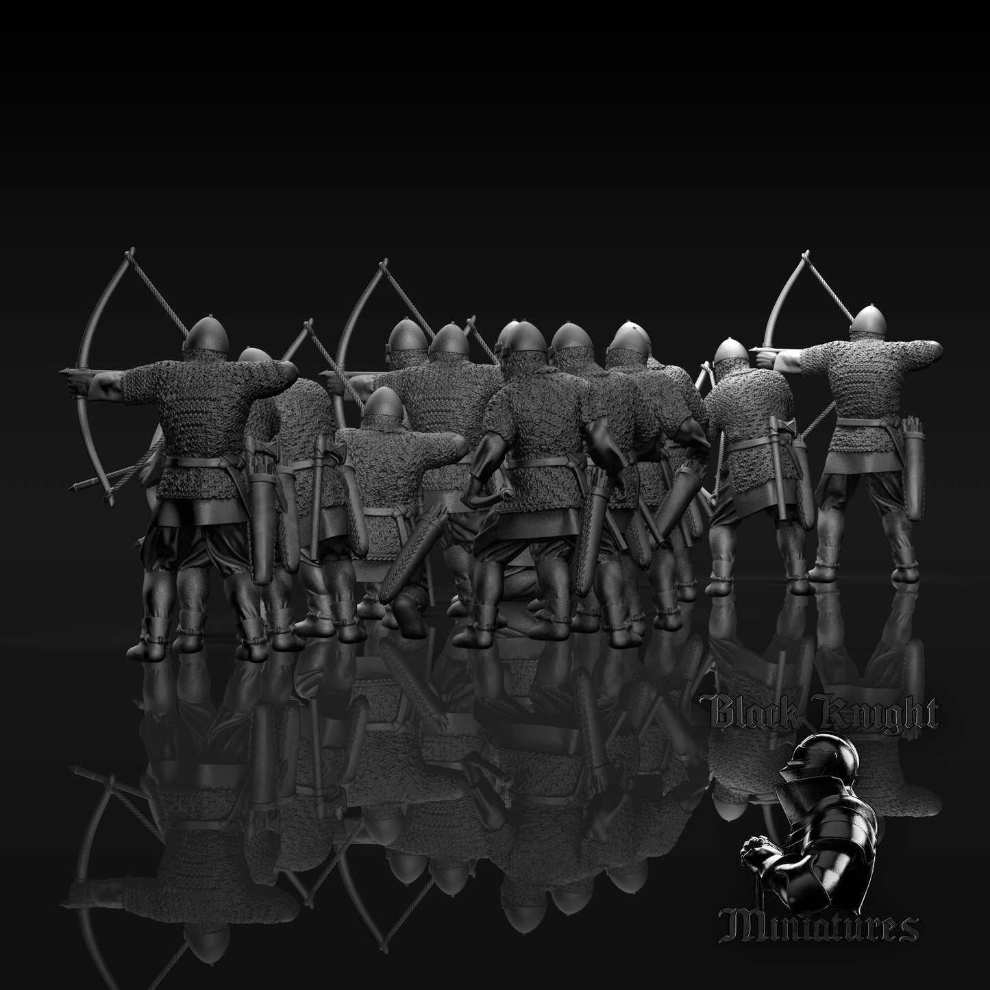 Prussian archers by Black Knight Miniatures